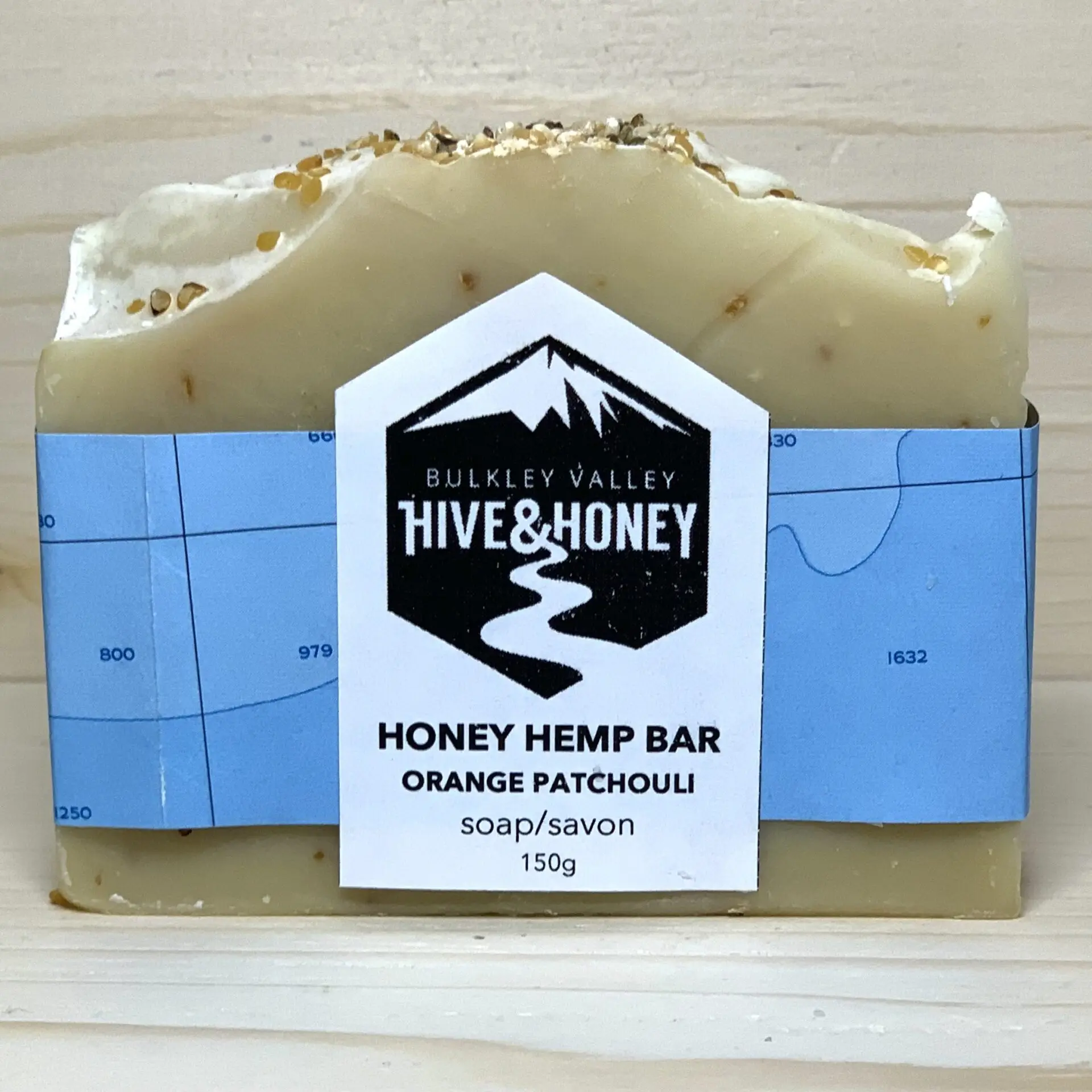 Honey Hemp Orange Patchouli Bar - Image 2